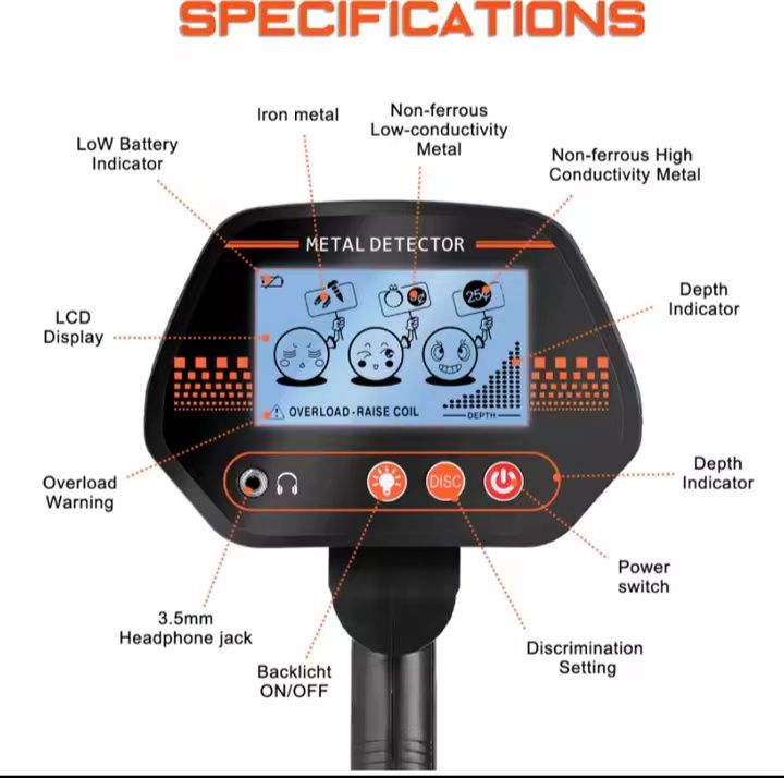 Detector de metais MD4070