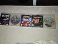 Jogos PS3 - COD, Minecraft PS3 e Modo História , Lego Avengers e GTA V