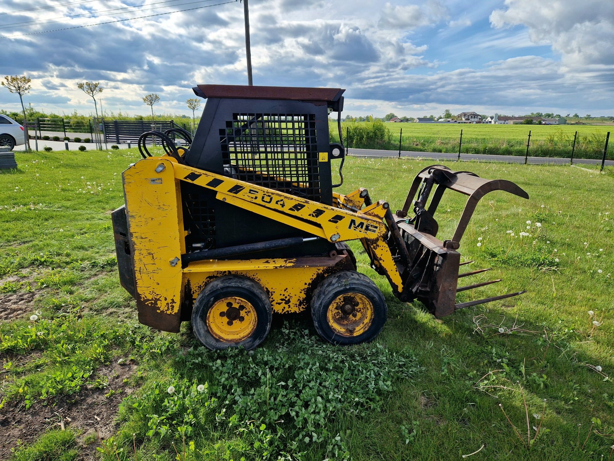 Miniładowarka Bobcat MF 504 krokodyl sterowanie joystickiem