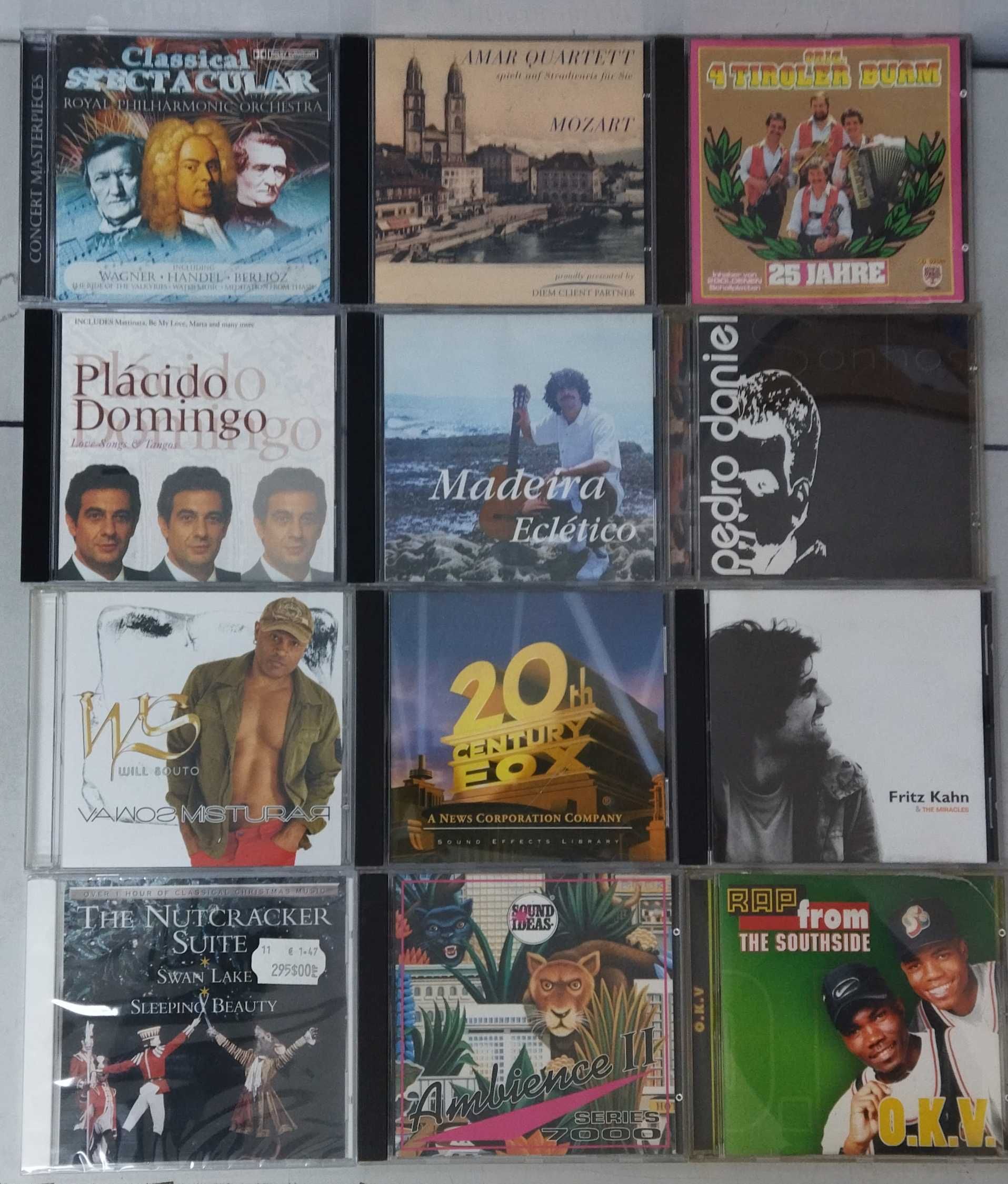 Lote Composto por 96 CDs Originais, musica variada