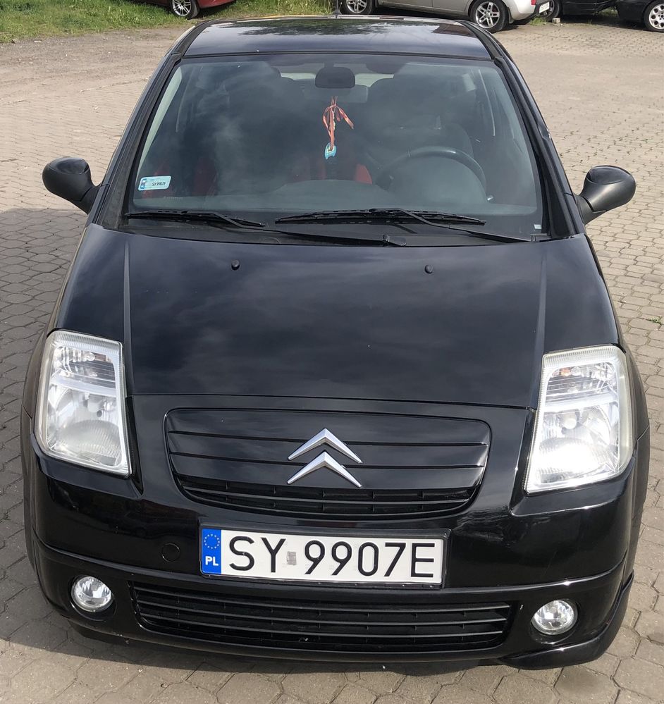 Citroen C2 rok  2008 silnik 1.4 VTR klima tempomat