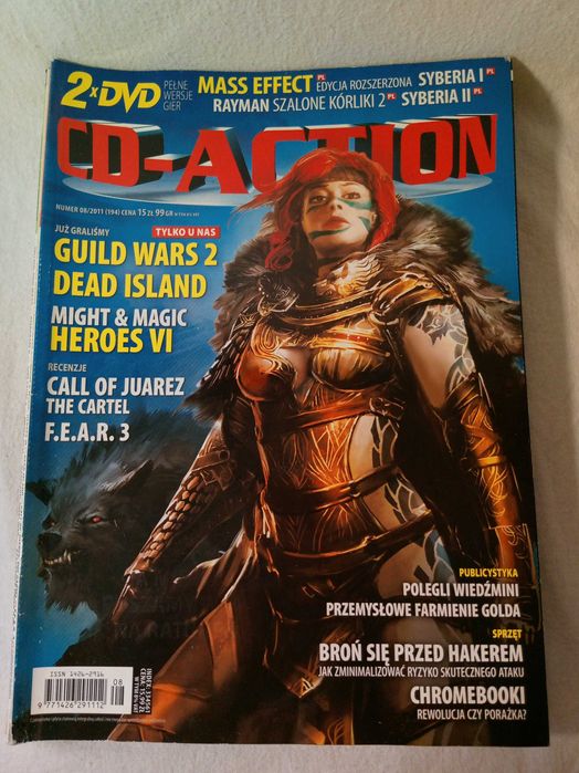 5 x czasopismo CD Action (numery 143, 158, 168, 176, 194) - bez płyt