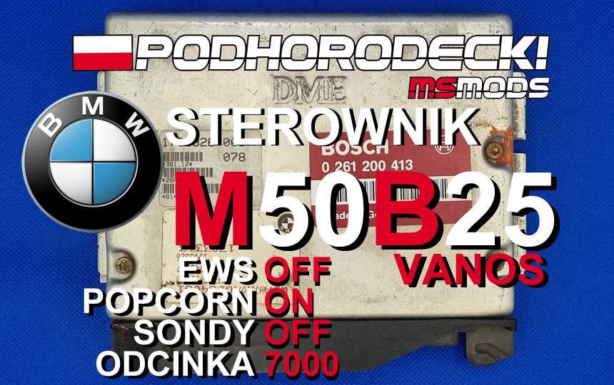 BMW M50B25 Vanos modyfikacja sterownika Ews Sondy off PopCorn 7000 odc
