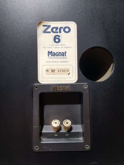 60 кг! Акустика MAGNAT ZERO 6, потужність 100/150 Вт, б/у з Німеччини