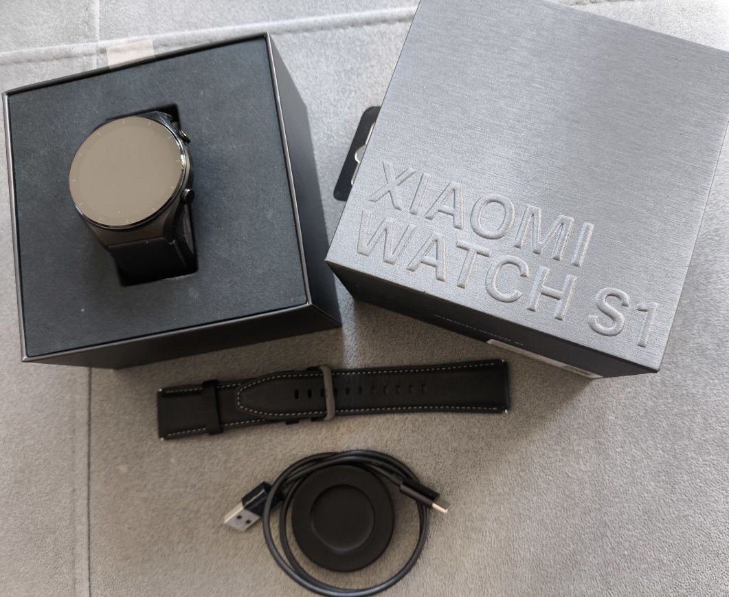 Smartwatch Xiaomi Watch S1, AMOLED, GPS, NFC, stan bdb