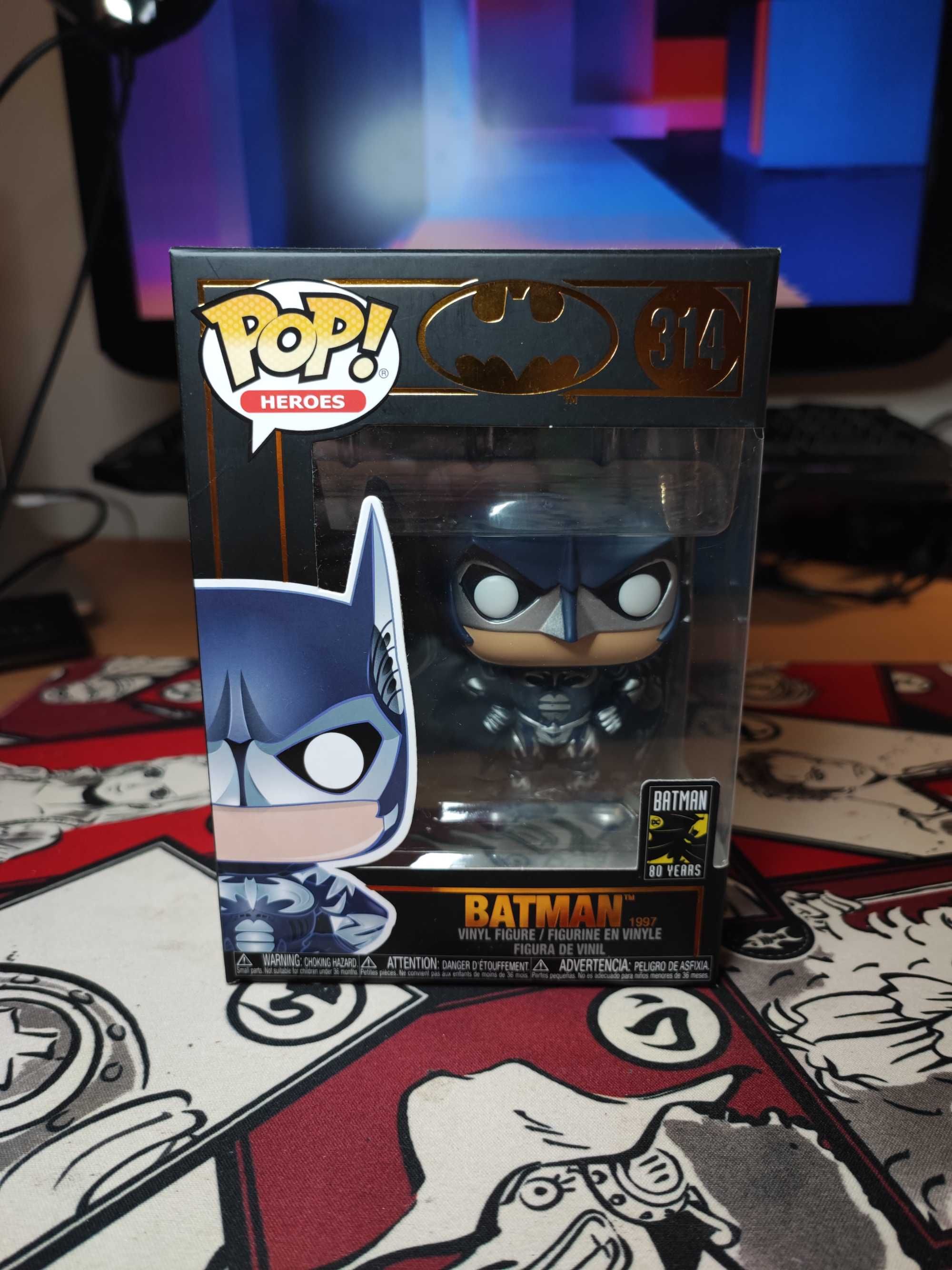 Funko Pop! Vinyl: Batman 80th BATMAN (1997) George Clooney 314