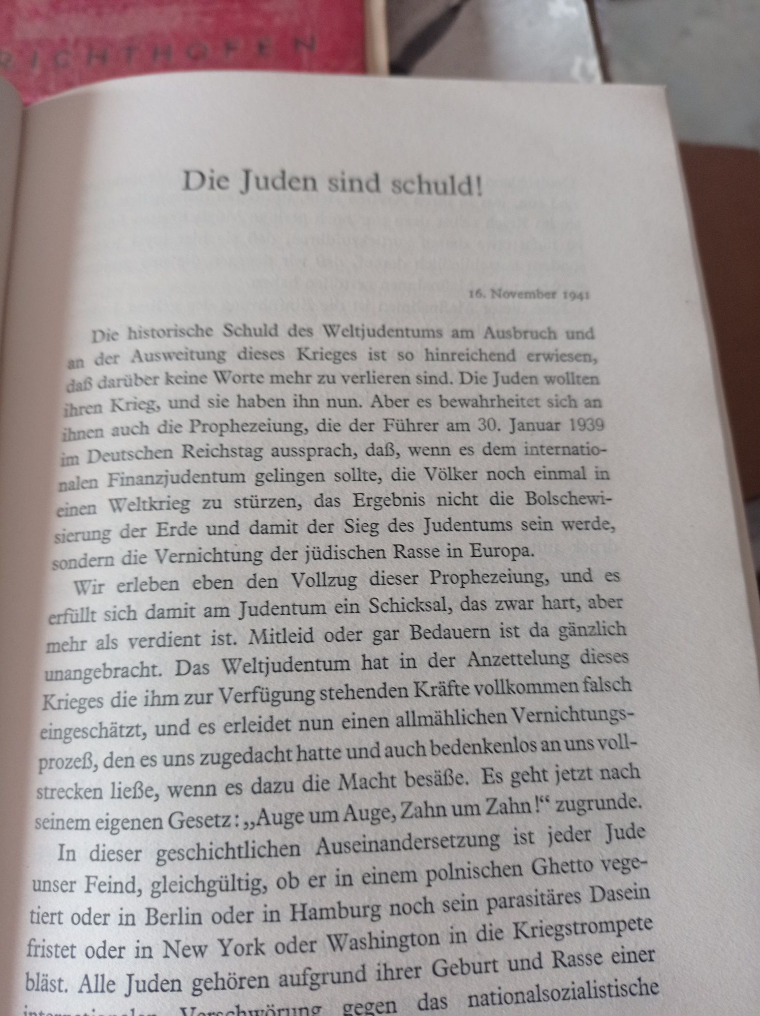 Livro de propaganda Alemã