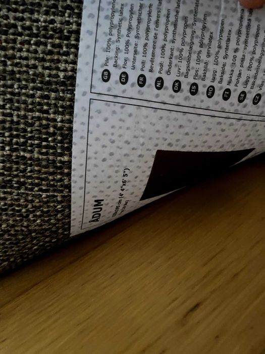 Tapete de sala Ikea 195x133cm