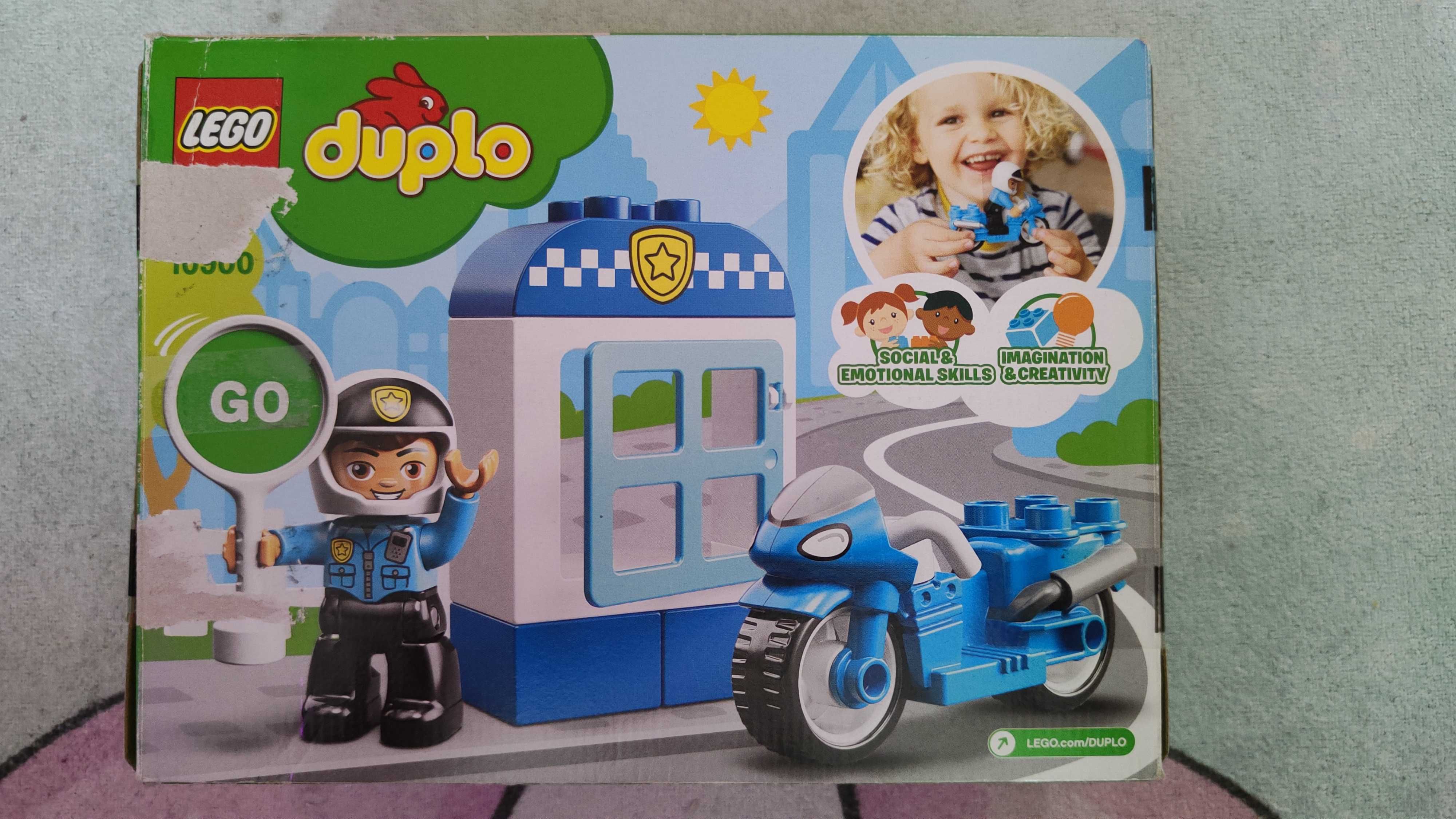 LEGO Duplo 10900 Motocykl policyjny