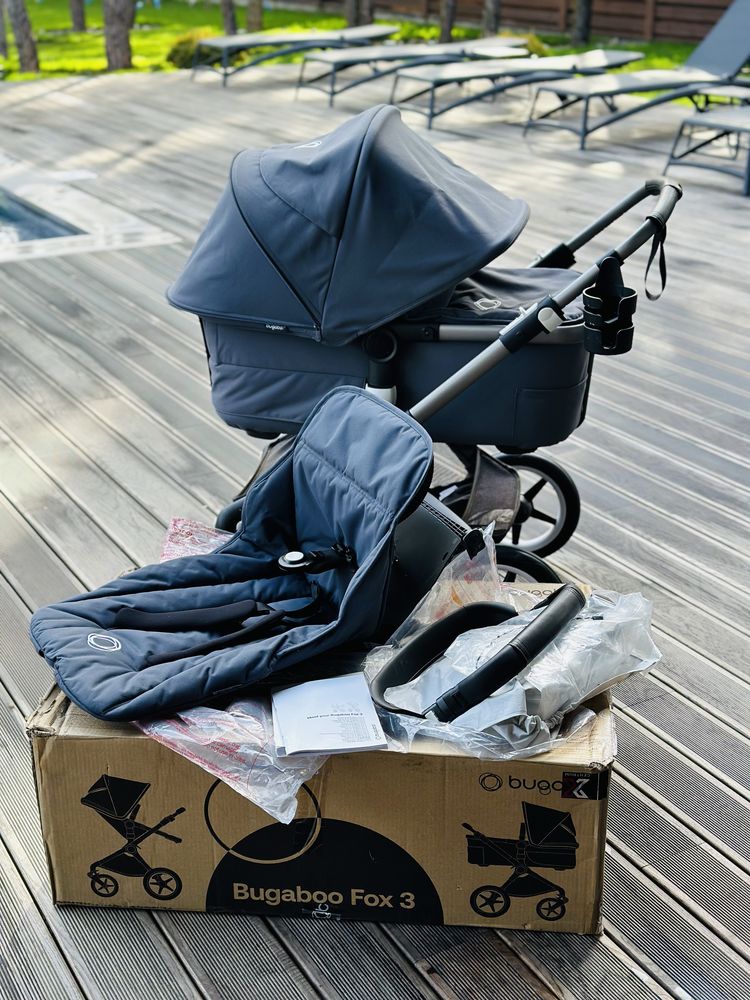 Bugaboo Fox 3 Limited Graphite / Stormy Blue / Stormy Blue