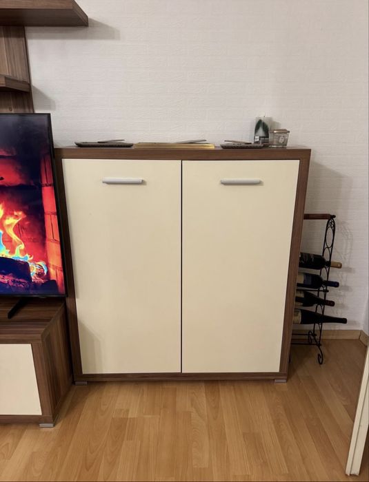 Fajne meble do salonu rtv komoda witryna zestaw dowóz wysyłka