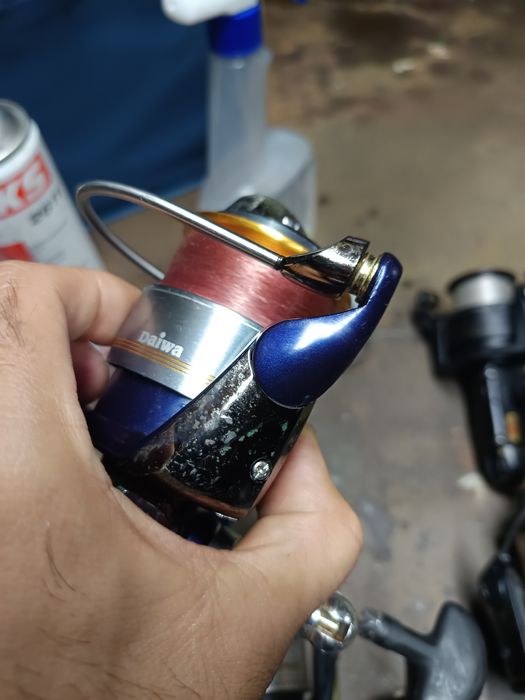 Carreto pesca Daiwa e Shimano