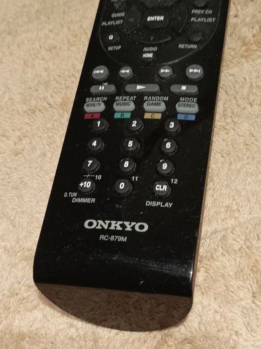 Oryginał! Pilot Onkyo RC879M,ampli. TX-SR333/HT-R399/HT-S3700/TX-NR535