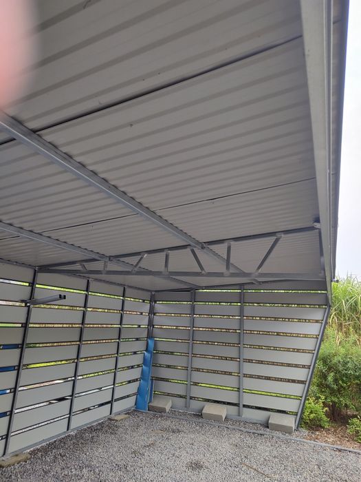Carport wiata zadaszenie na samochód garaż na 2 auta blacha