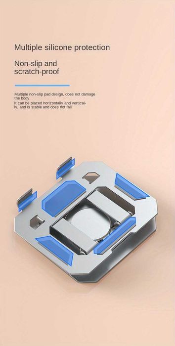 Suporte de metal regulável para tablets consolas telemóvel etc