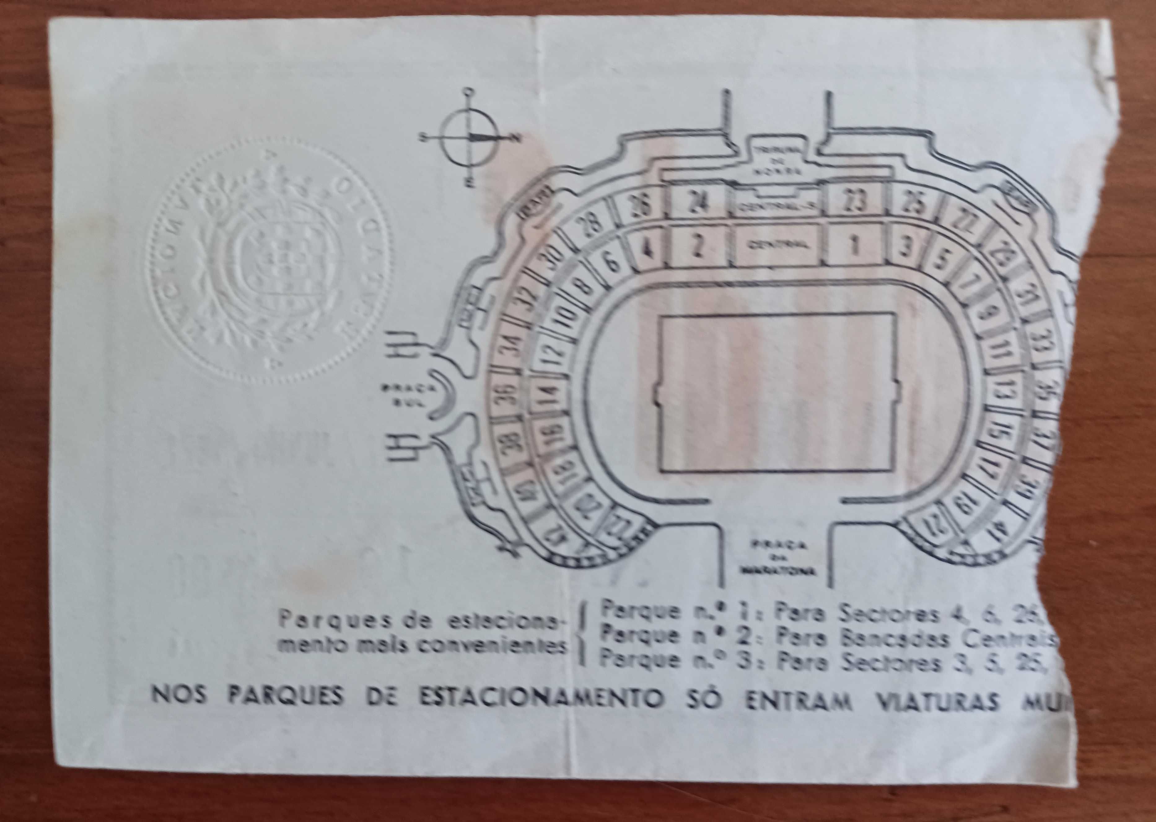 Bilhete de Futebol