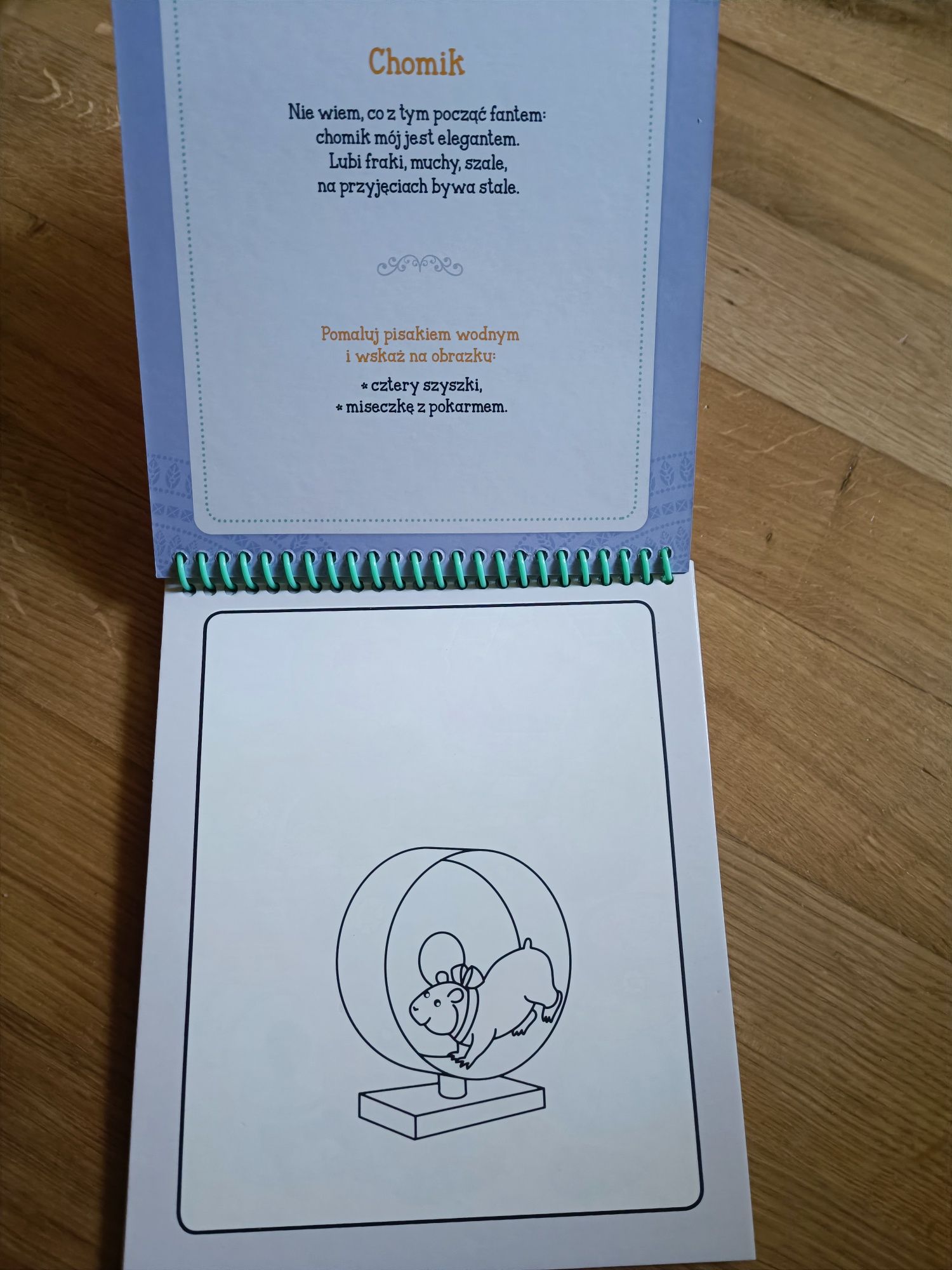 Malowanka z pisakiem słodkie pupile