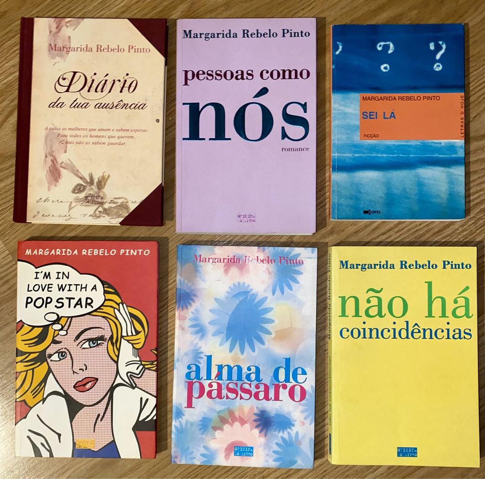 Livros da Margarida Rebelo Pinto