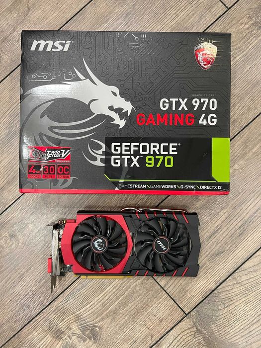 Видеокарта MSI GTX 970 Gaming 4G