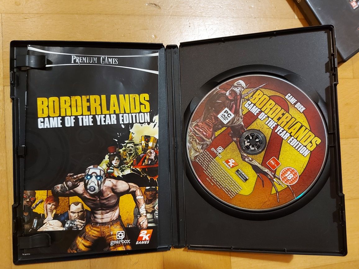 Borderlands GOTY na PC, plakat game of the year edition