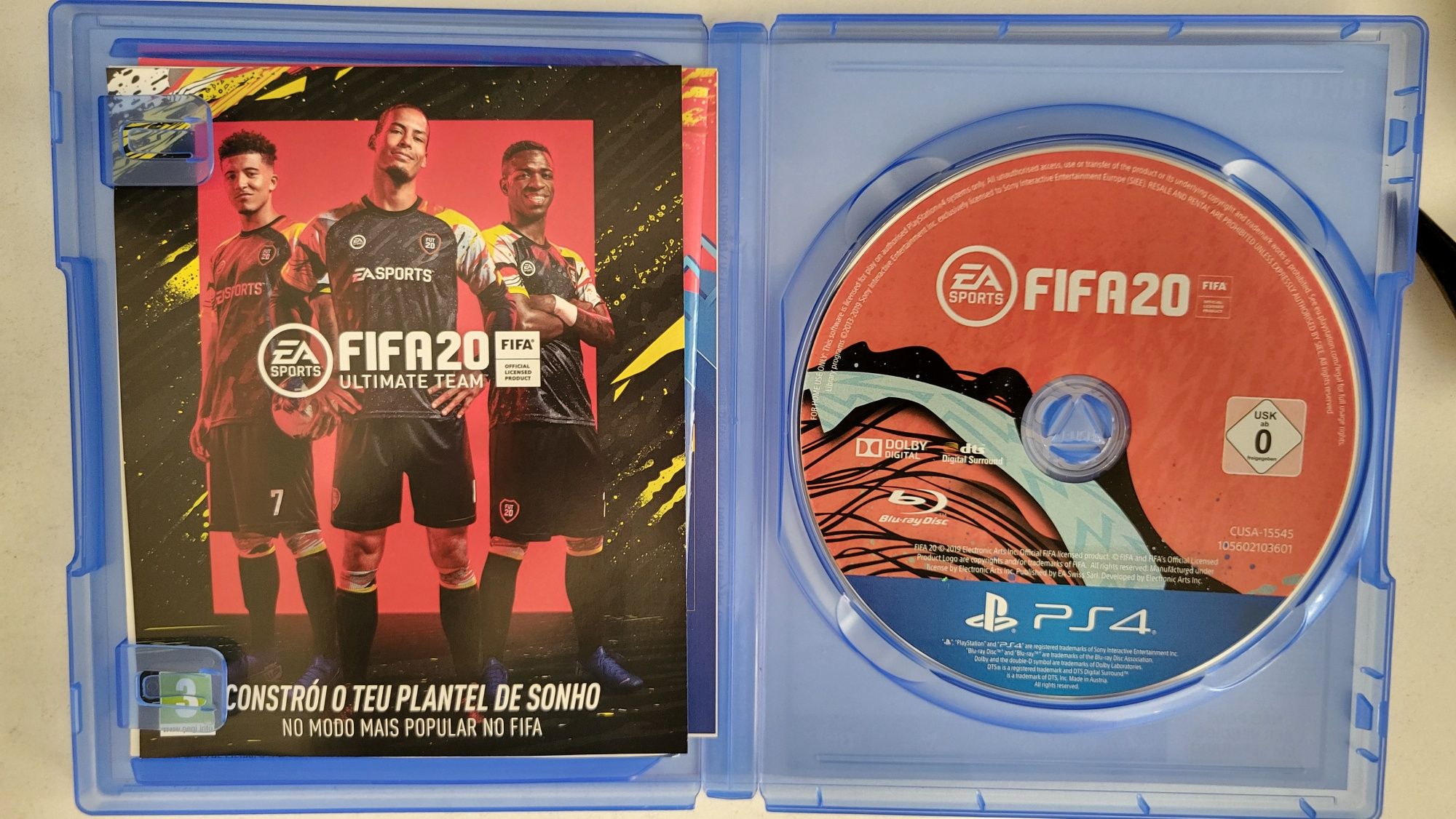 Jogo FIFA 2020 (PS4) - Como novo