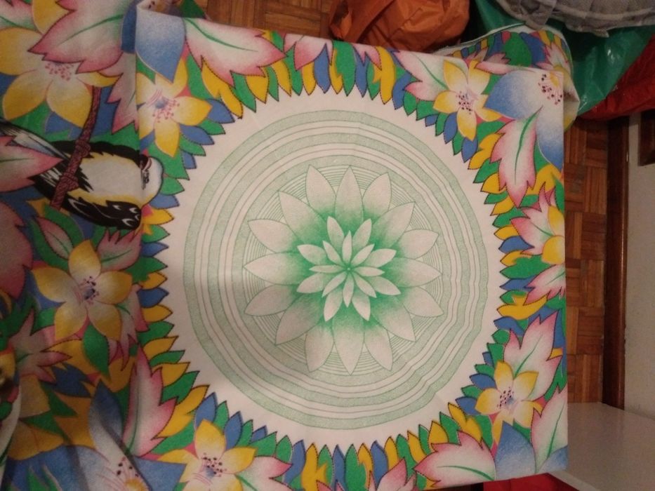 Toalhas de mesa.