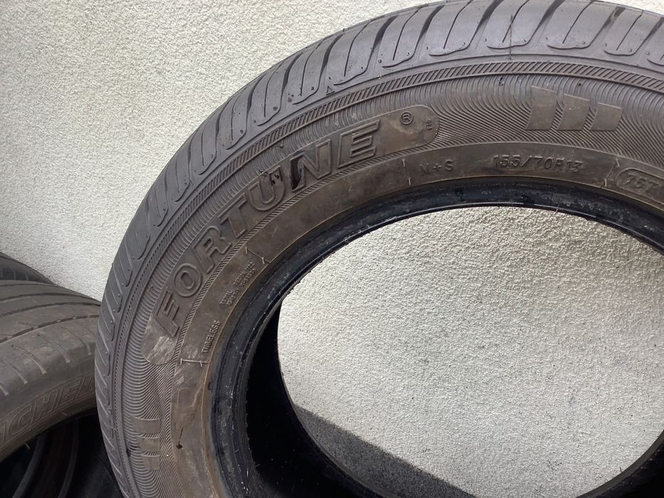 FORTUNE 165/70r13 4szt opony lato letnie 7.5mm  2023r