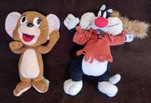 2 Peluches "Tom e Jerry"