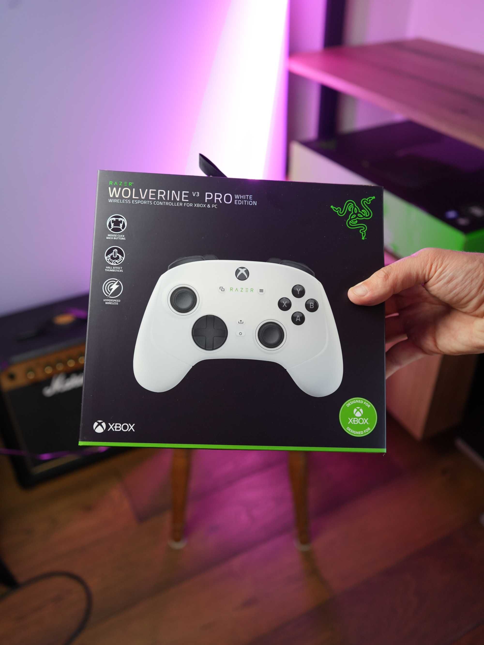Razer Wolverine V3 Pro White. Nowy kontroler Xbox / PC