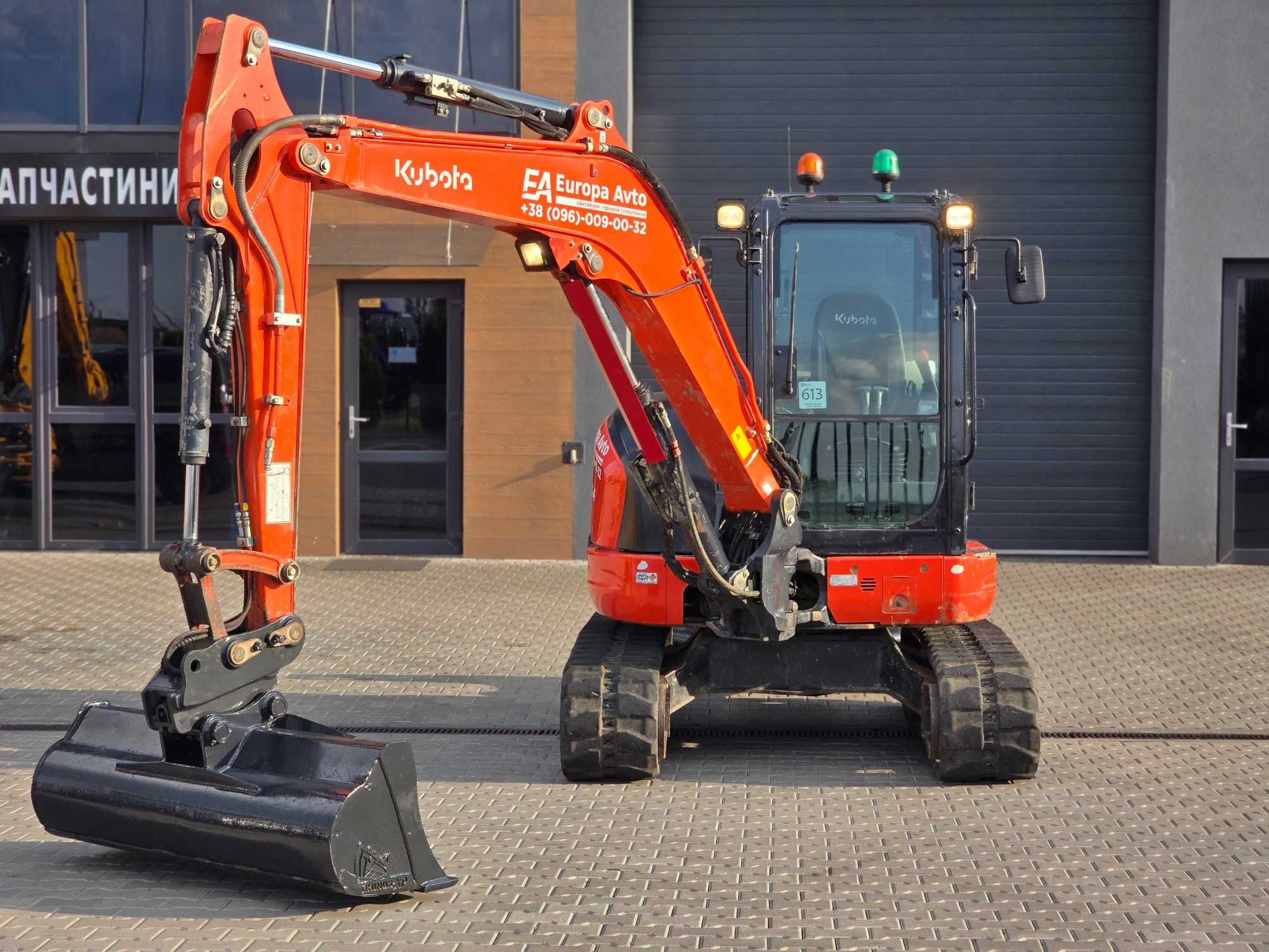 Kubota U55-4 | 2017p |Міні-екскаватор
