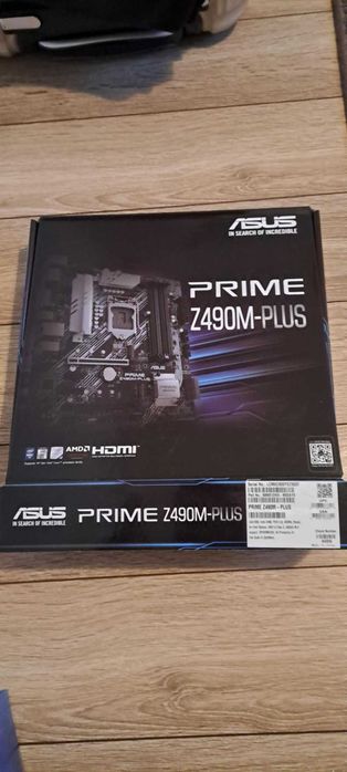 Płyta gł. ASUS Prime Z490M + 2x 16GB DDR4 HyperX + Intel Core i5 10500