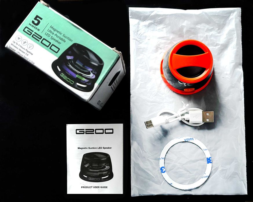 Ultra-Portable LED Speaker G200