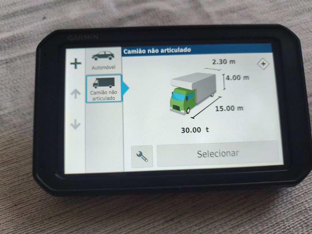 GPS Garmin dezl 785 com Dash Cam