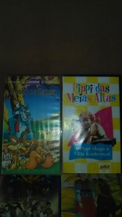 Desenhos animados clássicos vhs