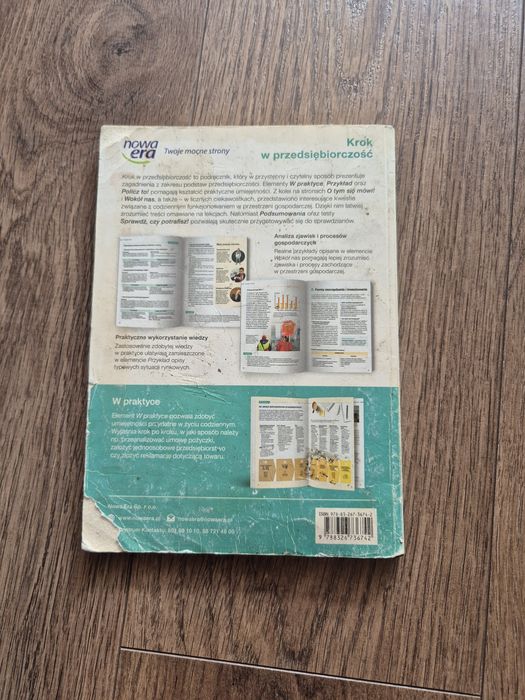 Podręcznik podstawy przedsiebiorczosci Nowa era