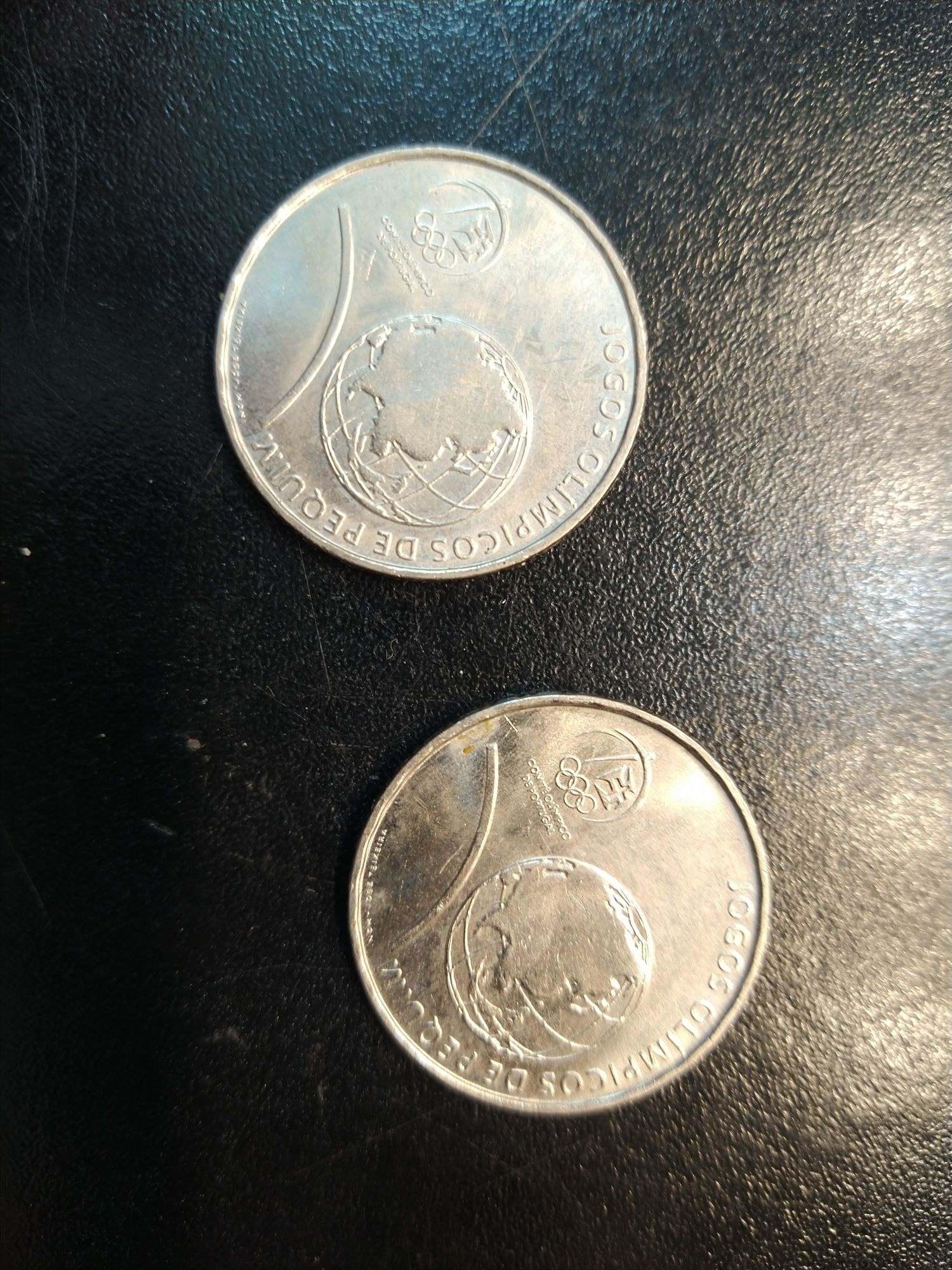 Moedas de 2,5€ dos Jogos Olímpicos Pequim 2008