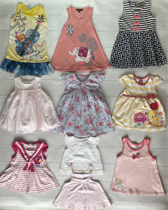 Летние детские платья Next, M&S, George,Mothercare