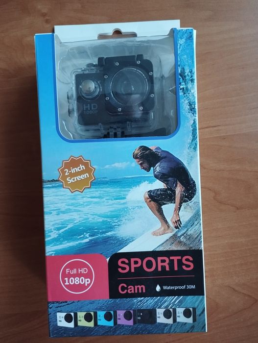 Kamera sportowa Full HD 1080p