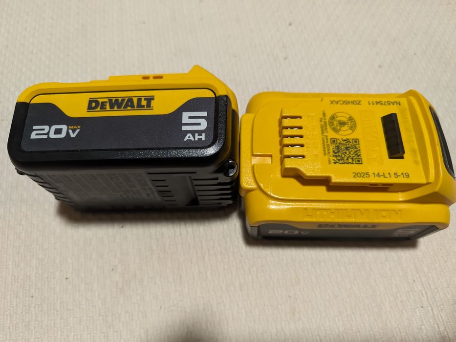 Акумулятори DEWALT  та. Milwaukee 5.0 а.г  + 2.0 а.г