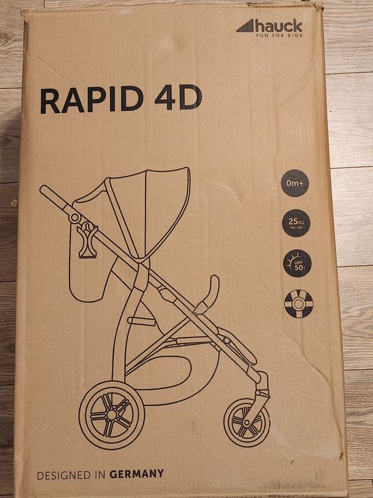 hauck wózek Rapid 4D Jungle Green