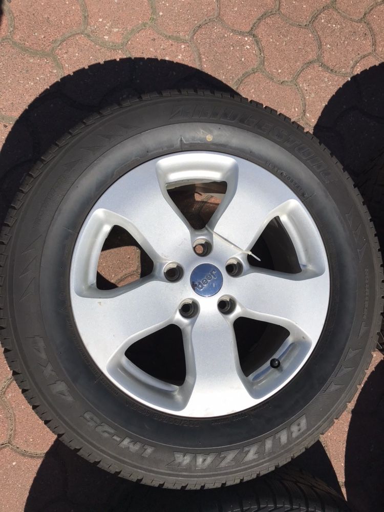 Koła felgi Jeep Cherokee 18 cali 5x127 oryginalne komplet