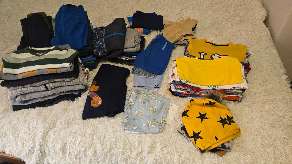 Paczka ubrań dla chłopca 98-110 (Lidl,H&M,Smyk,Primark itd.)
