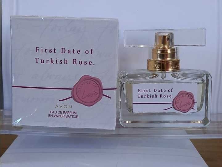 TTA FIRST Date of Turkish Rose 50ml woda perfumowana AVON nowa