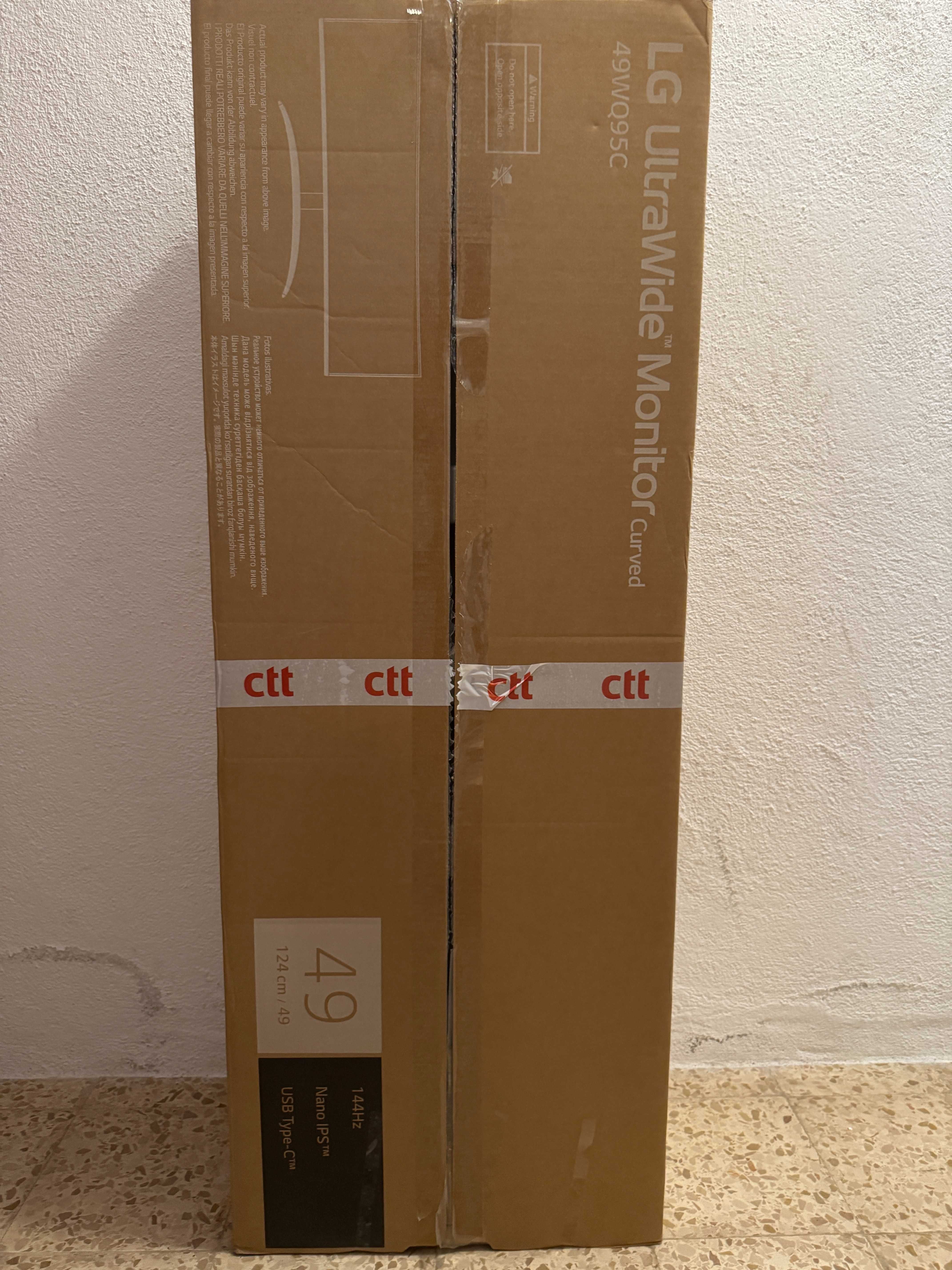 LG 49" ultrawide monitor