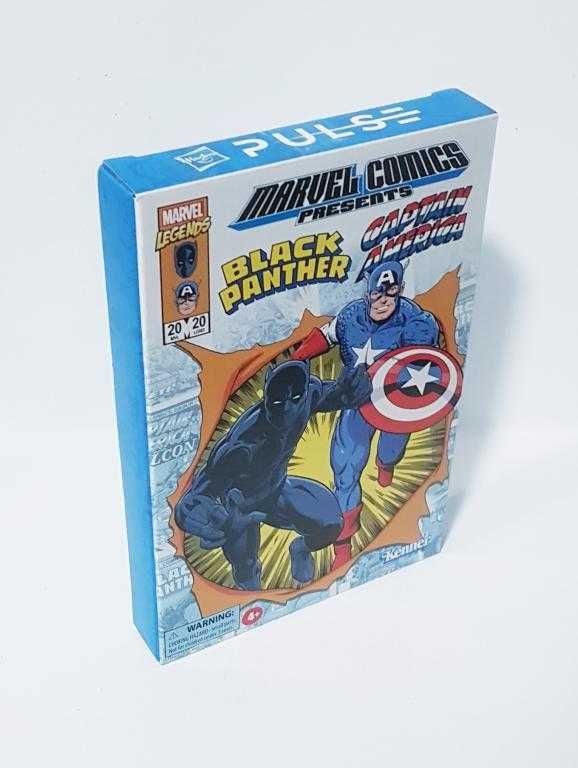 Double Pack: Black Panther / Captain America / 2020 Kenner, Marvel