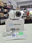 Kamera Zewnętrzna IP Mini WiFi 1080P Aplikacja Obrotowa Biała