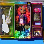 лялька Rainbow High Rockstars Carmen Major Кармен Мейджор гітара набір