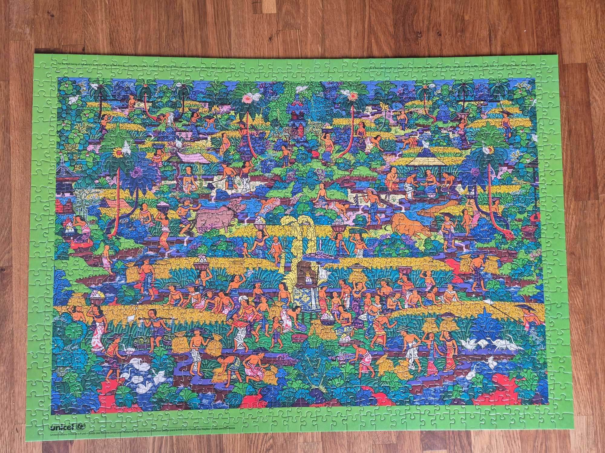 Puzzle Unicef 89710, 1000 elementów, rarytas - 69