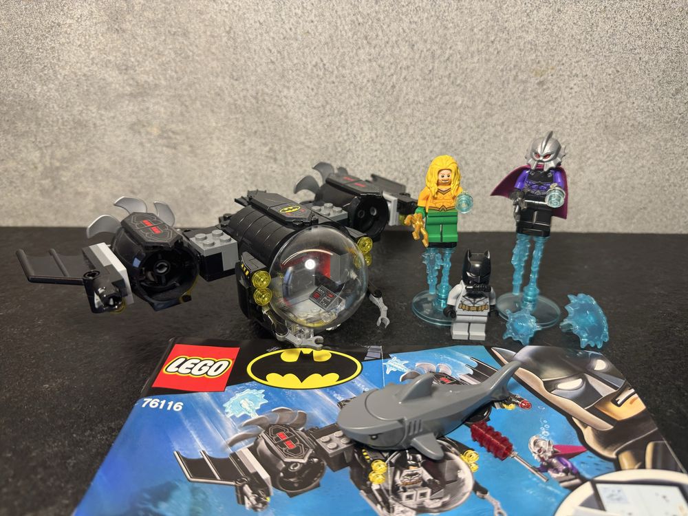 LEGO 76116 Batman Batsub and the Underwater Clash Super Heroes Łodź
