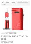 NOWA! Walizka LAS VEGAS 18 RED VIP Collection